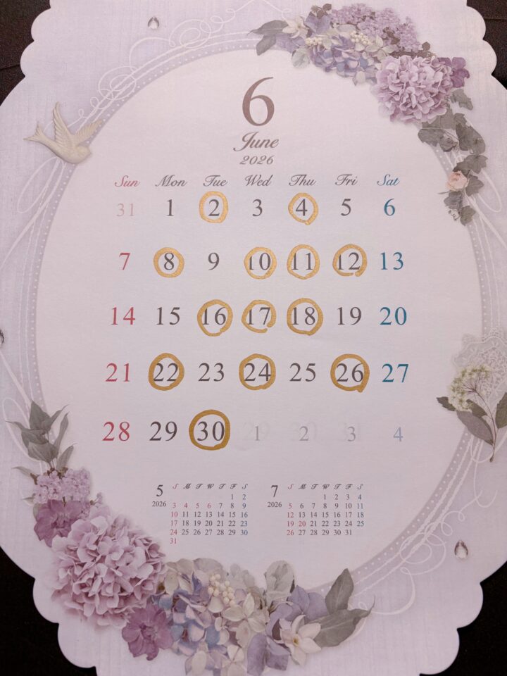 6月予定の画像