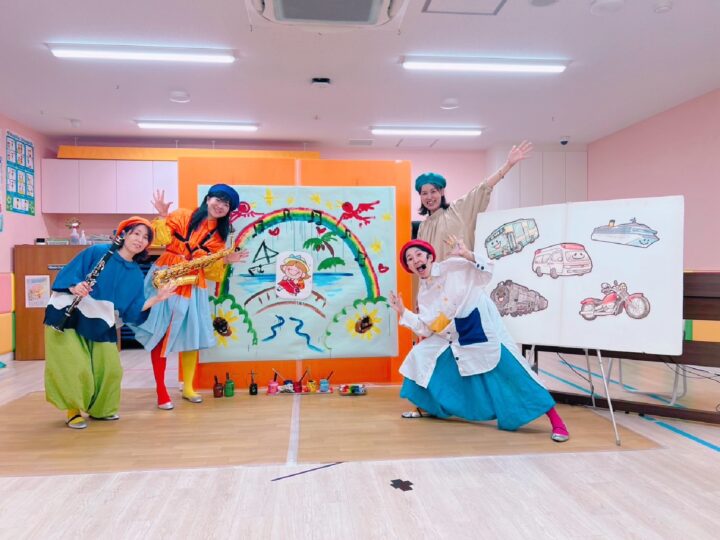 練馬区大泉学園の幼児園へ訪問演奏の画像